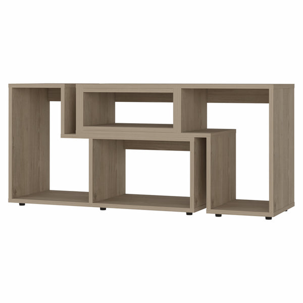 Homeroots 63" Open Shelving Tv Stand  Manufactured Wood 479998