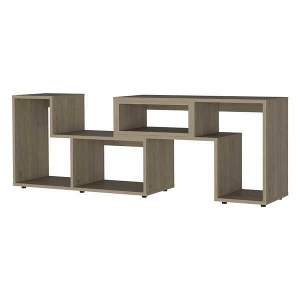 Homeroots 63" Open Shelving Tv Stand  Manufactured Wood 479998