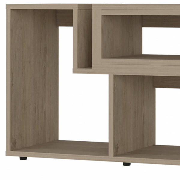 Homeroots 63" Open Shelving Tv Stand  Manufactured Wood 479998