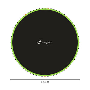 English Elm Soozier 14 Foot Round Trampoline Replacement Mat Uv Polypropylene 80 V-rings W2225P200525