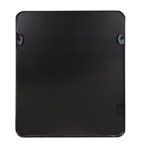 English Elm Black 30x36 Rectangular Bathroom Wall Mirror — 4mm HD Shatterproof Glass, Anti-Rust Aluminum Frame W2203P310395