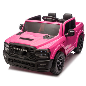 English Elm 24v Dodge Ram 2500 Licensed Kids Ride on Truck with Remote Dual Motors Suspension W1578P305882