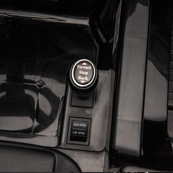English Elm Licensed Land Rover Defender Ride on Car 24v Dual Motor with Parental Remote Black W1578P339065