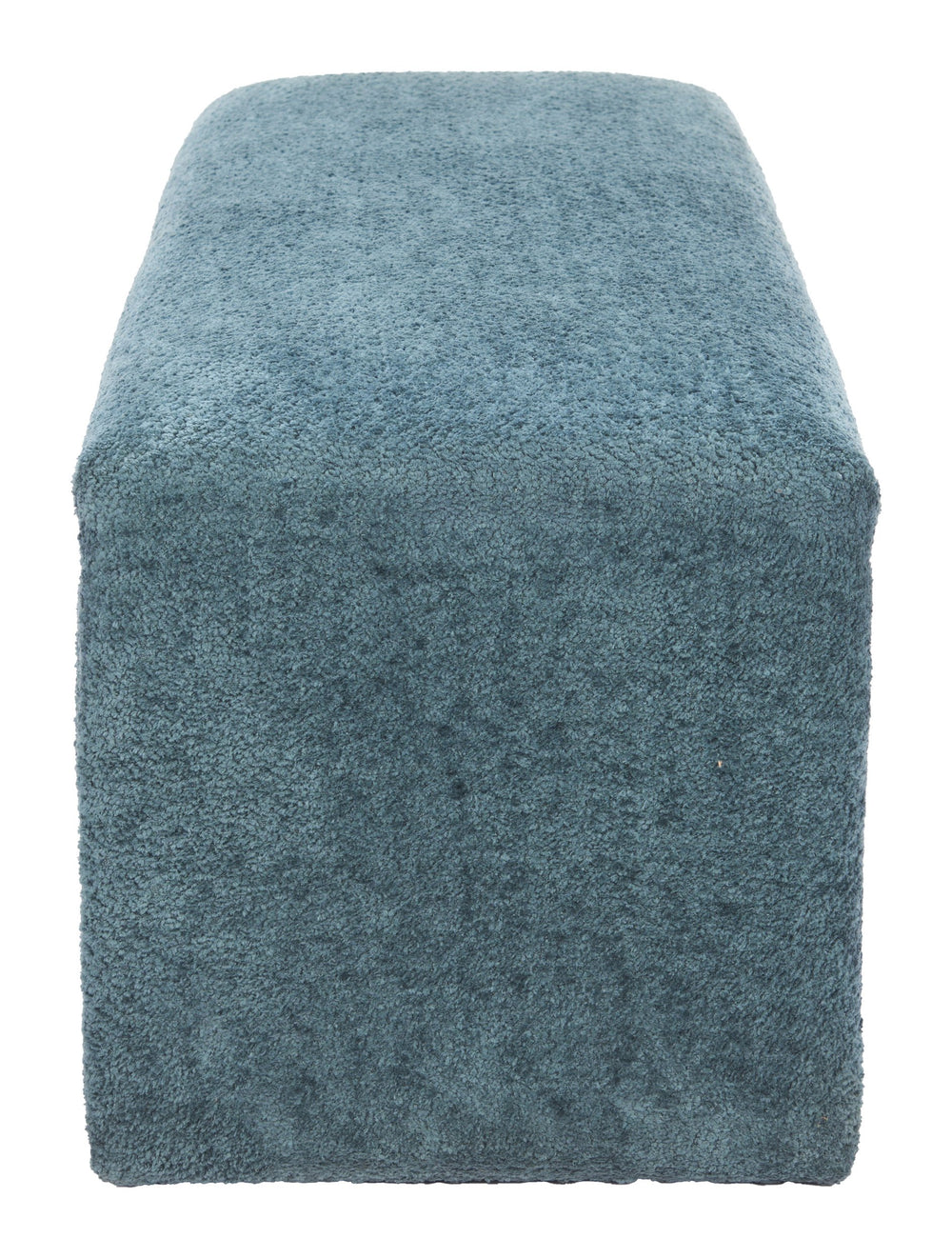 Zuo Modern Scatola Bench Blue - Stylish Modern Design In High-quality Fabric For Versatile Home Décor Solutions Blue 100% Polyester,Plywood,Rubberwood 110471-zuo-modern