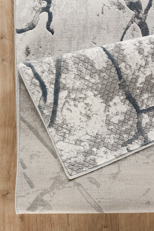 English Elm Geometrix Gray Area Rug 7'10" X 10'6" - Modern Geometric Design, Soft & Durable For High Traffic Areas B186P316825