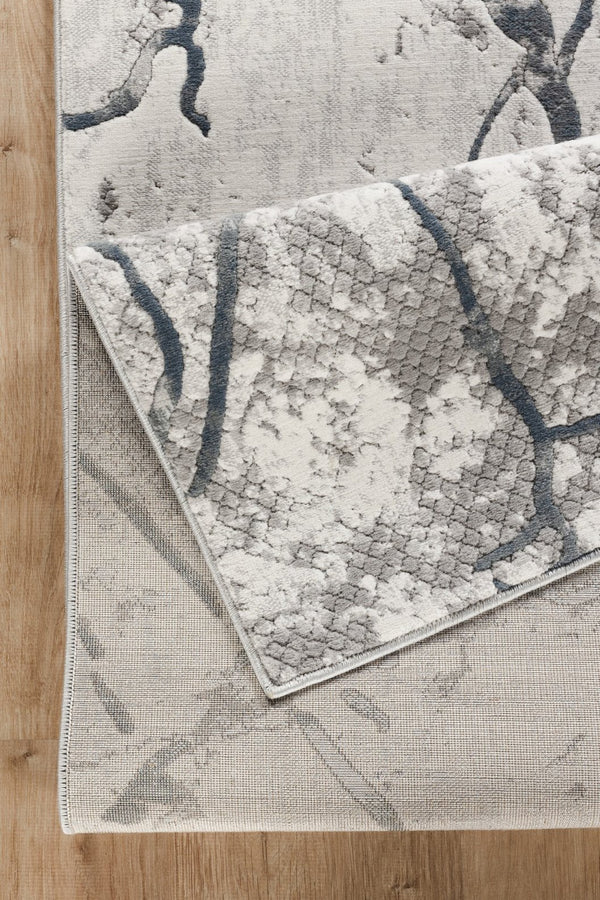 English Elm Geometrix Modern Gray Area Rug 5'3" X 7'3" - Soft, Stain-Resistant, Kid & Pet-Friendly Design B186P316826