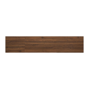 English Elm 76" Wood Grain Media Console with Glass Doors Deep Drawers and Living Room Storage N710P397467P