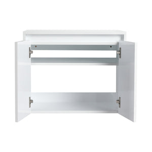 English Elm 24" Bathroom Wall Cabinet - Modern Float Mount Design With Soft-Close Doors For Style & Storage W999P312100