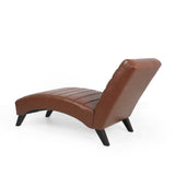 Christopher Knight Home® - Noble House - Stillmore Contemporary Channel Stitch Chaise Lounge