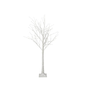English Elm Set of Lighted Birch Tree with 216 Warm White LEDs, 3-Sizes 4/5/6FT, Indoor/Outdoor Romantic Decor N710P181843Y