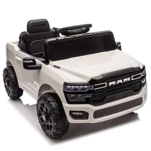 English Elm Licensed Dodge Ram 3500 12v Kids Ride on Truck with Parental Remote and Rear Suspension W1578P346252