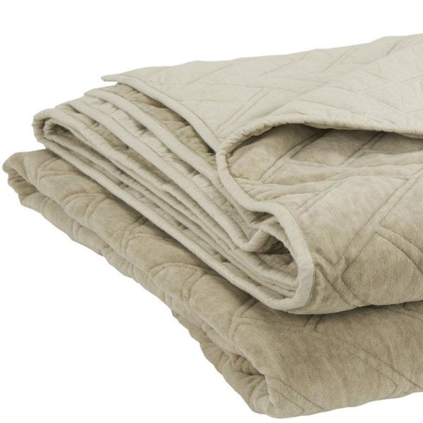 Natural Queen Cotton 300tc Breathable Down Alternative Comforter for All Seasons
