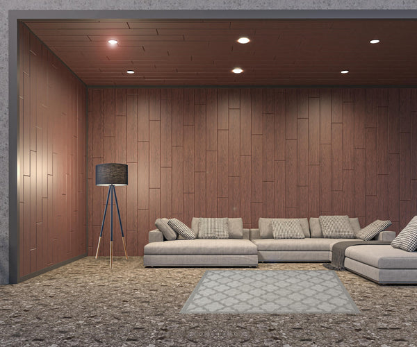 Homeroots 5' X 7' Silver Grey Ikat Indoor Outdoor Area Rug  Polypropylene And Polyester 480405