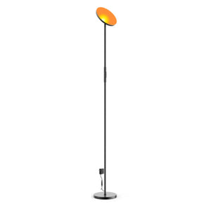 HomeRoots 67" Smart Color Changing LED Floor Lamp with Voice Control, USB Charging, and Music Sync Features 480985