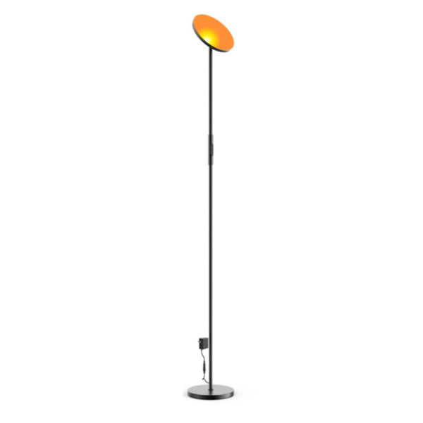HomeRoots 67" Smart Color Changing LED Floor Lamp with Voice Control, USB Charging, and Music Sync Features 480985