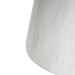 English Elm Christopher Knight Home® - Outdoor Ponti Travertine Side Table - Modern Lightweight Concrete Accent For Indoor & Outdoor Use N773P283497W