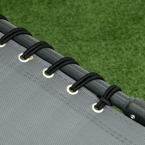 English Elm ,Outsunny Folding Chaise Lounge - 5-Position Reclining Outdoor Tanning Chair with Face Hole, Pocket & Headrest W2225P174385