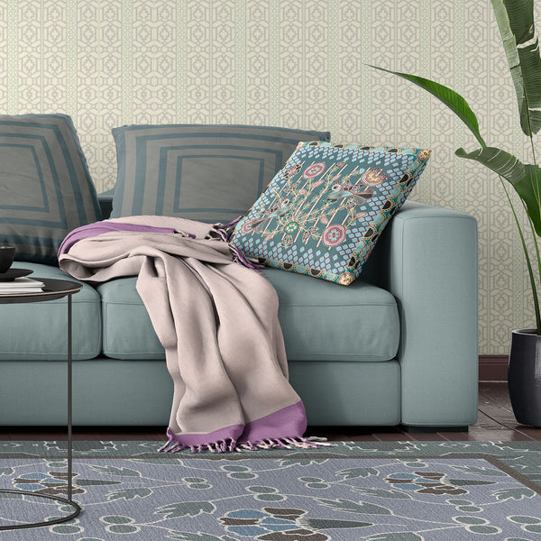 Homeroots 20" X 20" Pink And Green Peacock Broadcloth Floral Zippered Pillow   481257