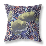 Yellow Butterfly Floral Throw Pillow - 28