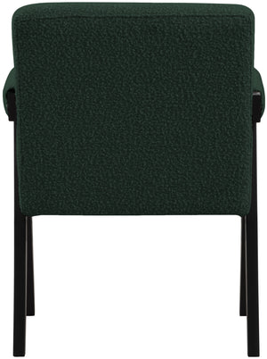 Woodloch Green Boucle Fabric Accent Chair 481Green Meridian Furniture