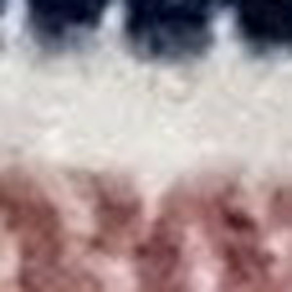 Homeroots 22" X 22" Blue And Tan Striped Handmade Throw Pillow With Tassels   482226