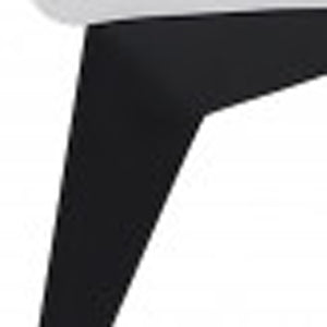 Homeroots 41" White Italian Leather Power Recliner Chair White  482250