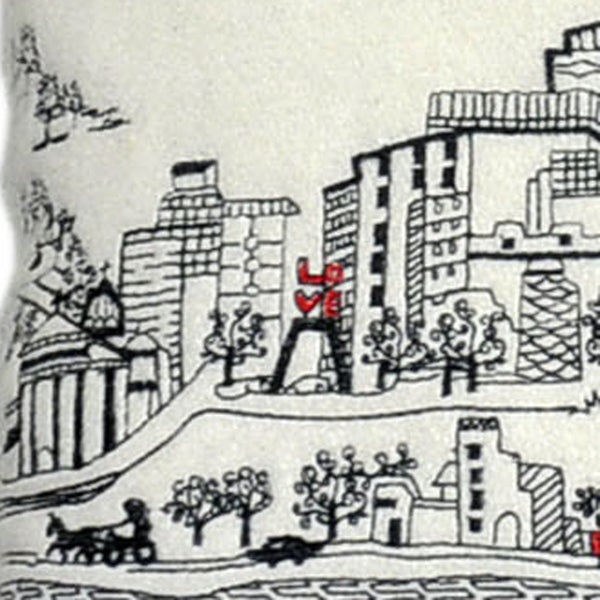 Homeroots 14" X 24" Cream Hometown Pride Wool Lumbar Throw Pillow   482515