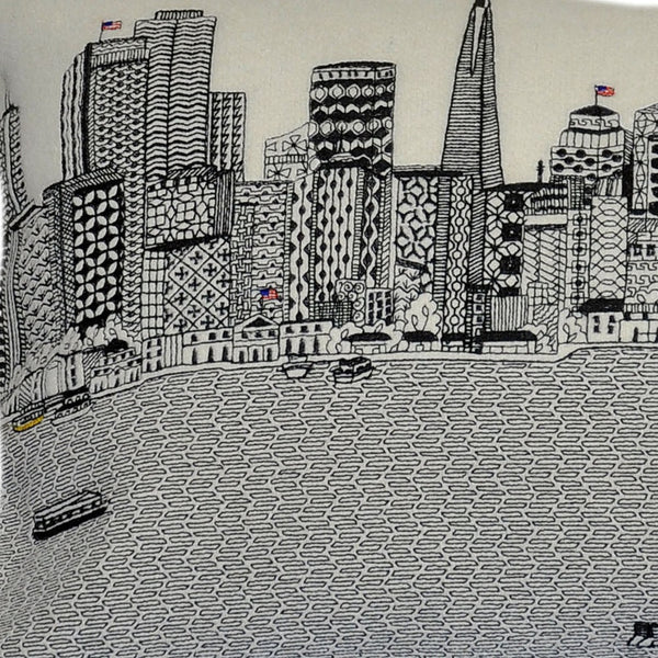 Homeroots 14" X 24" Cream Hometown Pride Wool Lumbar Throw Pillow   482519