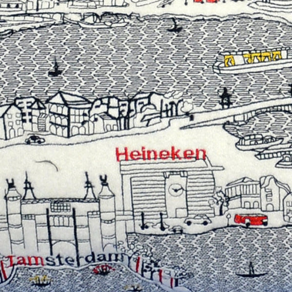 Homeroots 14" X 35" Cream Hometown Pride Wool Lumbar Throw Pillow   482529