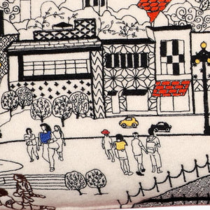 Homeroots 14" X 35" Cream Hometown Pride Wool Lumbar Throw Pillow   482531