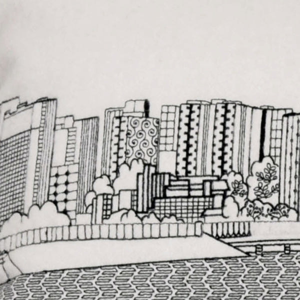 Homeroots 14" X 35" Cream Hometown Pride Wool Lumbar Throw Pillow   482580