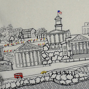 Homeroots 14" X 35" Cream Hometown Pride Wool Lumbar Throw Pillow   482590