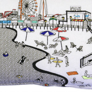 Homeroots 14" X 35" Cream Hometown Pride Wool Lumbar Throw Pillow   482596