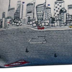 Homeroots 14" X 35" Cream Hometown Pride Wool Lumbar Throw Pillow   482617