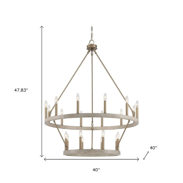 Brass Dimmable Multi-light Chandelier Elegant Metal Fixture for Dining or Entryway