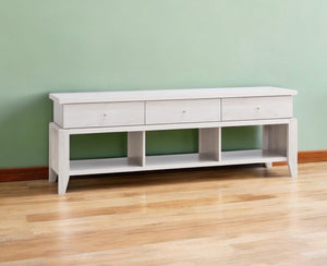 Homeroots 60" Enclosed And Open Storage Tv Stand  Manufactured Wood 482787