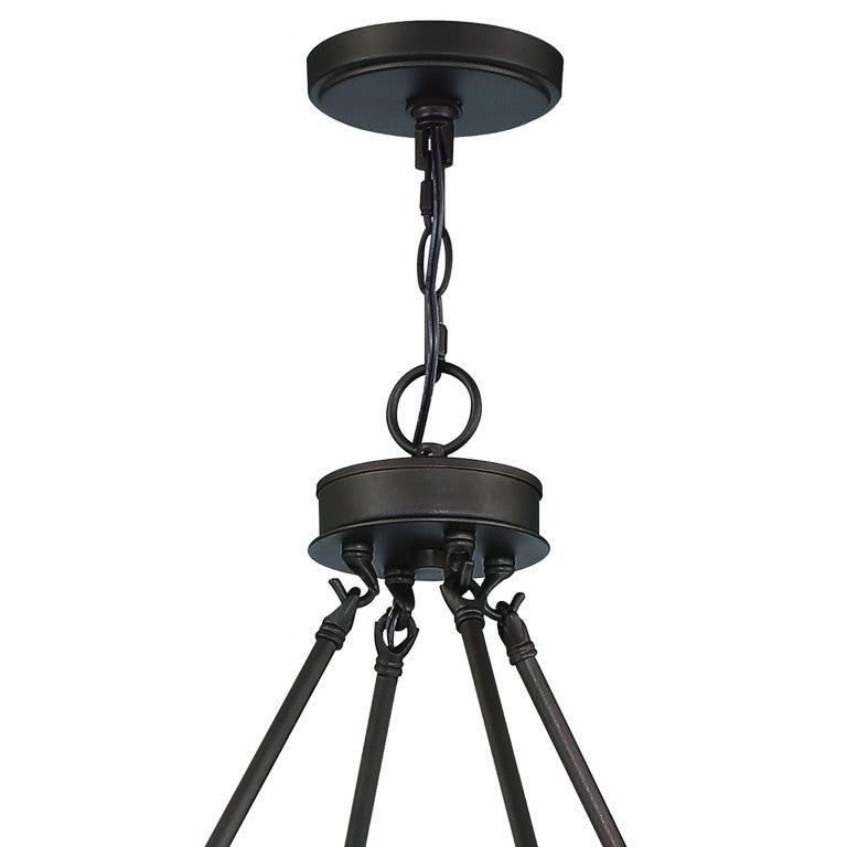 Black Dimmable Multi-light Metal Chandelier for Elegant Dining and Living Rooms