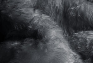 Homeroots 2' X 6' Dark Gray New Zealand Lambs Wool Handmade Area Rug  New Zealand Lambs Wool 482895