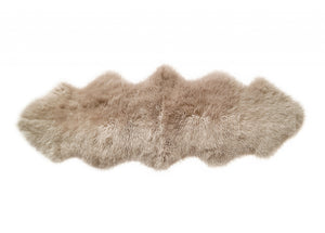 Homeroots 2' X 6' Platinum New Zealand Lambs Wool Handmade Area Rug  New Zealand Lambs Wool 482896