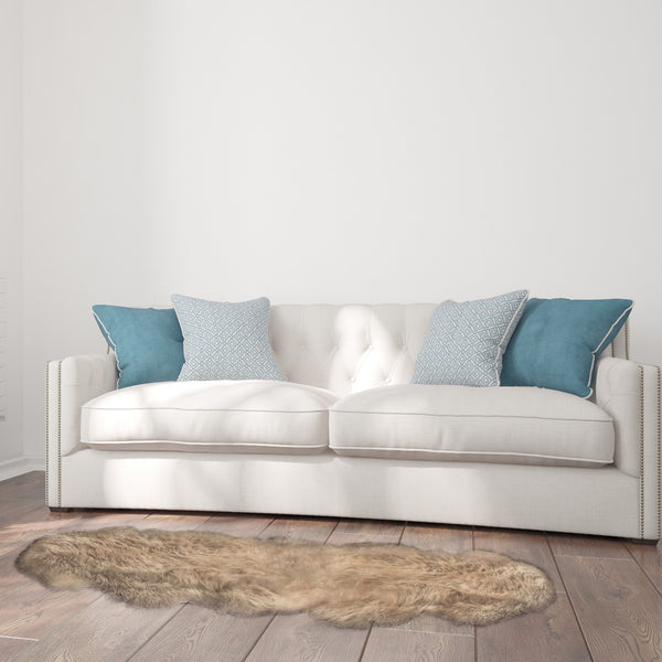 Homeroots 2' X 6' Platinum New Zealand Lambs Wool Handmade Area Rug  New Zealand Lambs Wool 482896