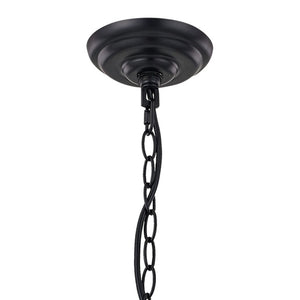 Brown Metal Twelve Light Dimmable Chandelier for Elegant Dining or Living Spaces