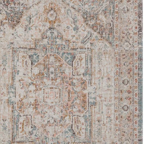 HomeRoots 8' X 10' Beige Area Rug - Stylish Indoor Outdoor Design, Weather Resistant, Low Maintenance & Versatile 482912