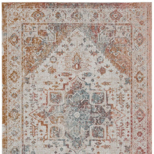 HomeRoots 8' X 10' Beige Indoor Outdoor Area Rug - Durable, Stylish, and Easy-Care for Any Space or Occasion 482924