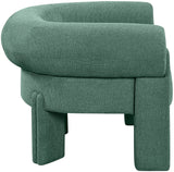 Stefano Green Polyester Fabric Accent Chair 482Green Meridian Furniture