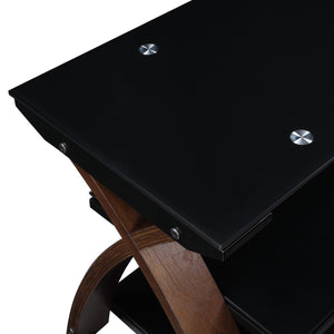 OSP Home Furnishings Timber 67" TV Stand Espresso