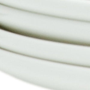 Homeroots White Six Piece Porcelain Service For Six Salad Plate Set   483484