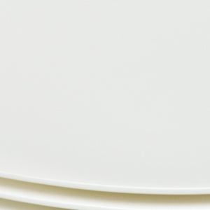 Homeroots White Six Piece Square Bone China Service For Six Bread And Butter Set   483497