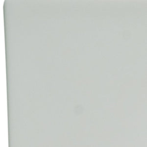 Homeroots Red And White Four Piece Square Floral Bone China Dinnerware Set   483517