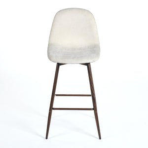 Homeroots Set Of Two 26" Yellow And Black Steel Low Back Counter Height Bar Chairs   483788