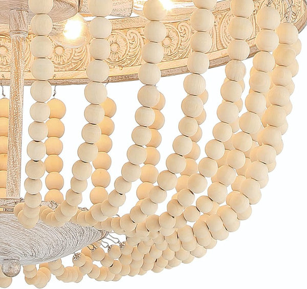 Candle Style Six Light Dimmable Metal Chandelier for Elegant Dining and Living Spaces